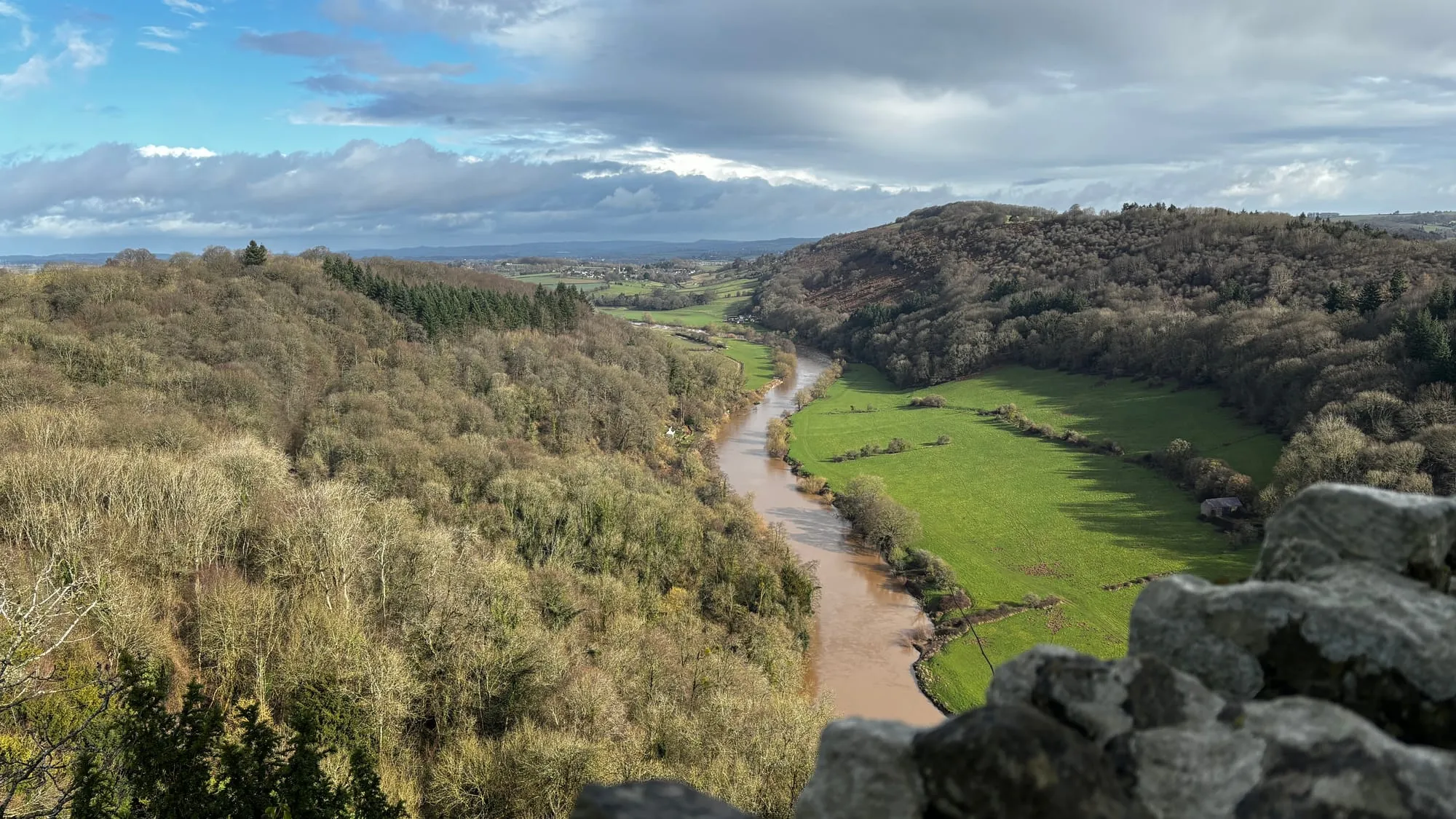 The views from Symonds Yat Rock are beautiful