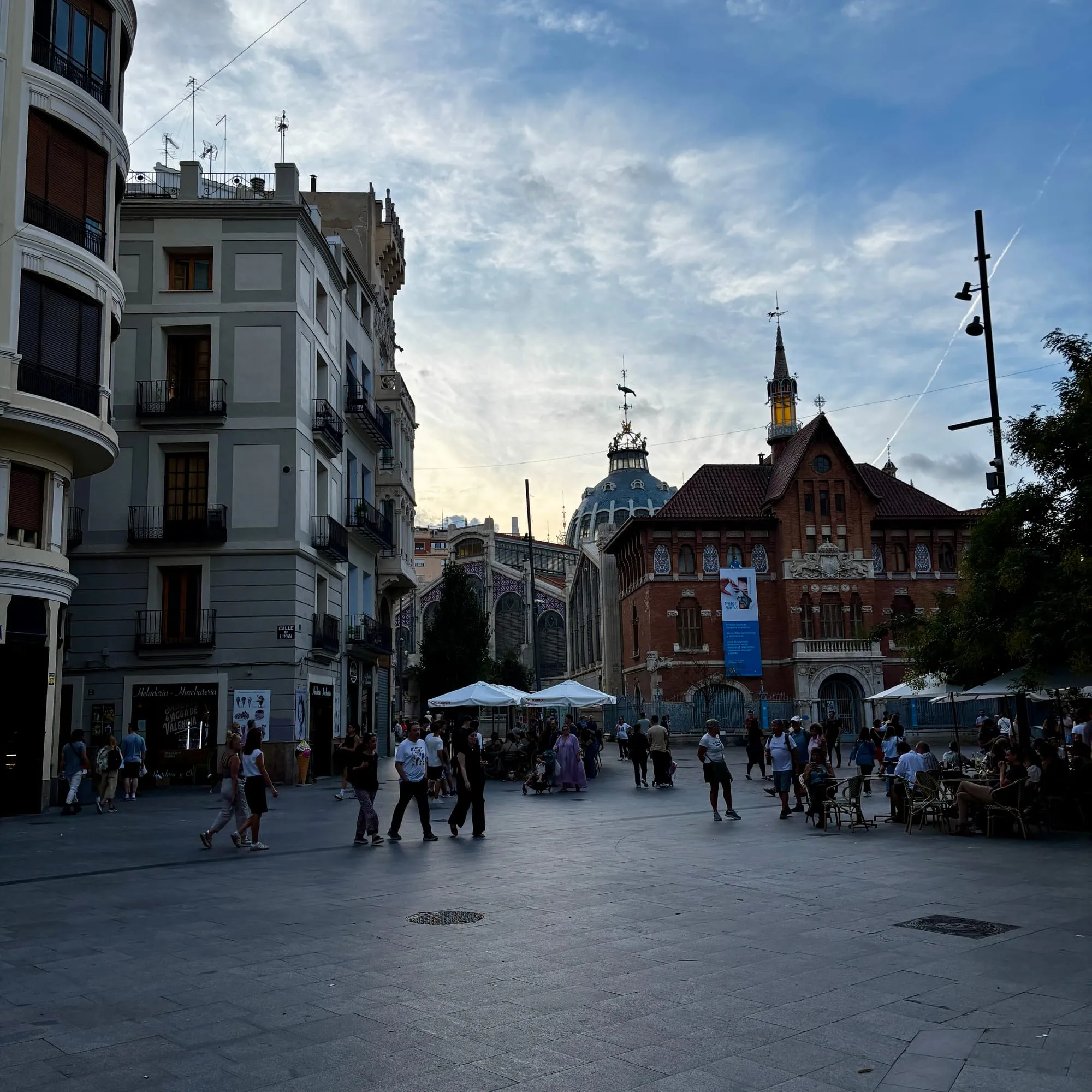 The evening buzz in the old town is wonderful